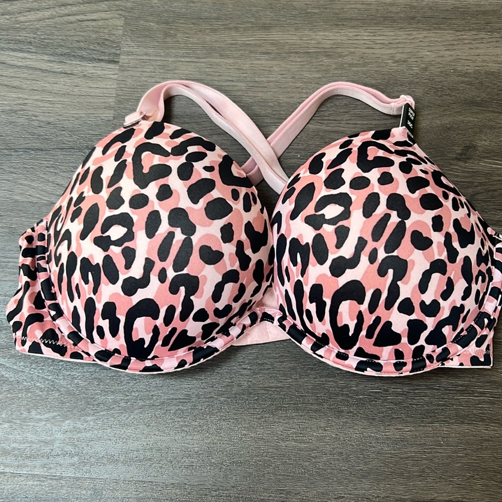 NWT Victoria’s Secret PINK Super Push Up Wear Everywhere Bra